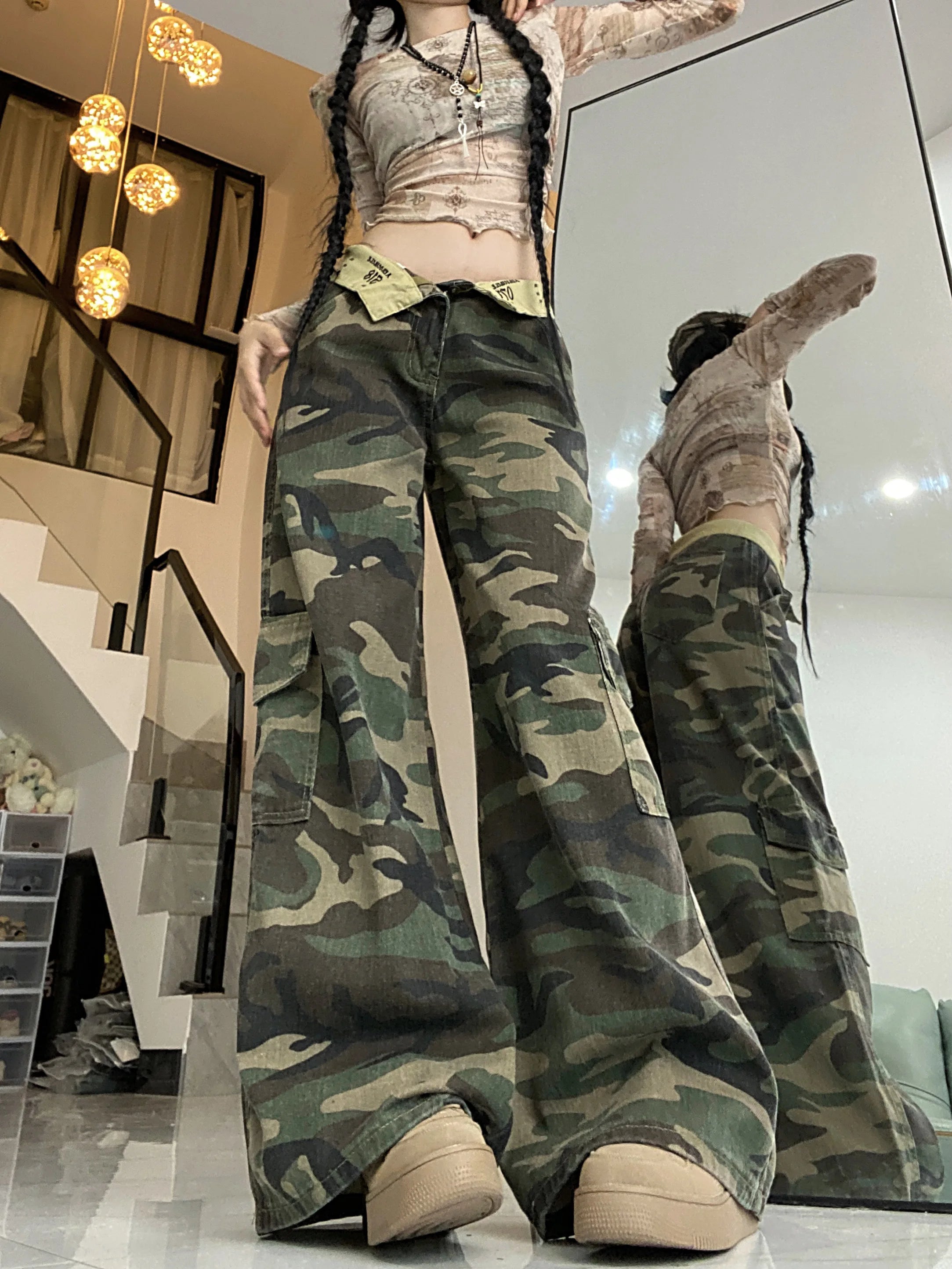 Dopamine Camouflage Pants